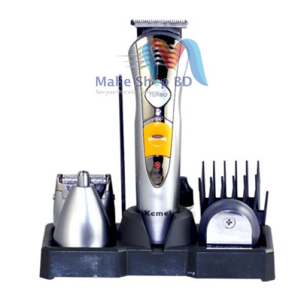 Kemei 7-in-1 Rechargeable Grooming Kit